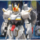 Closer look at the Lunagazer. The Gundam’s “chin” is sharp and angular, like Pearl’s nose.
